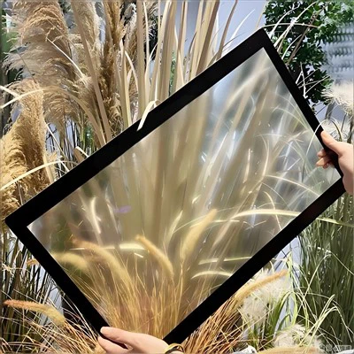 verre mat anti-éblouissant